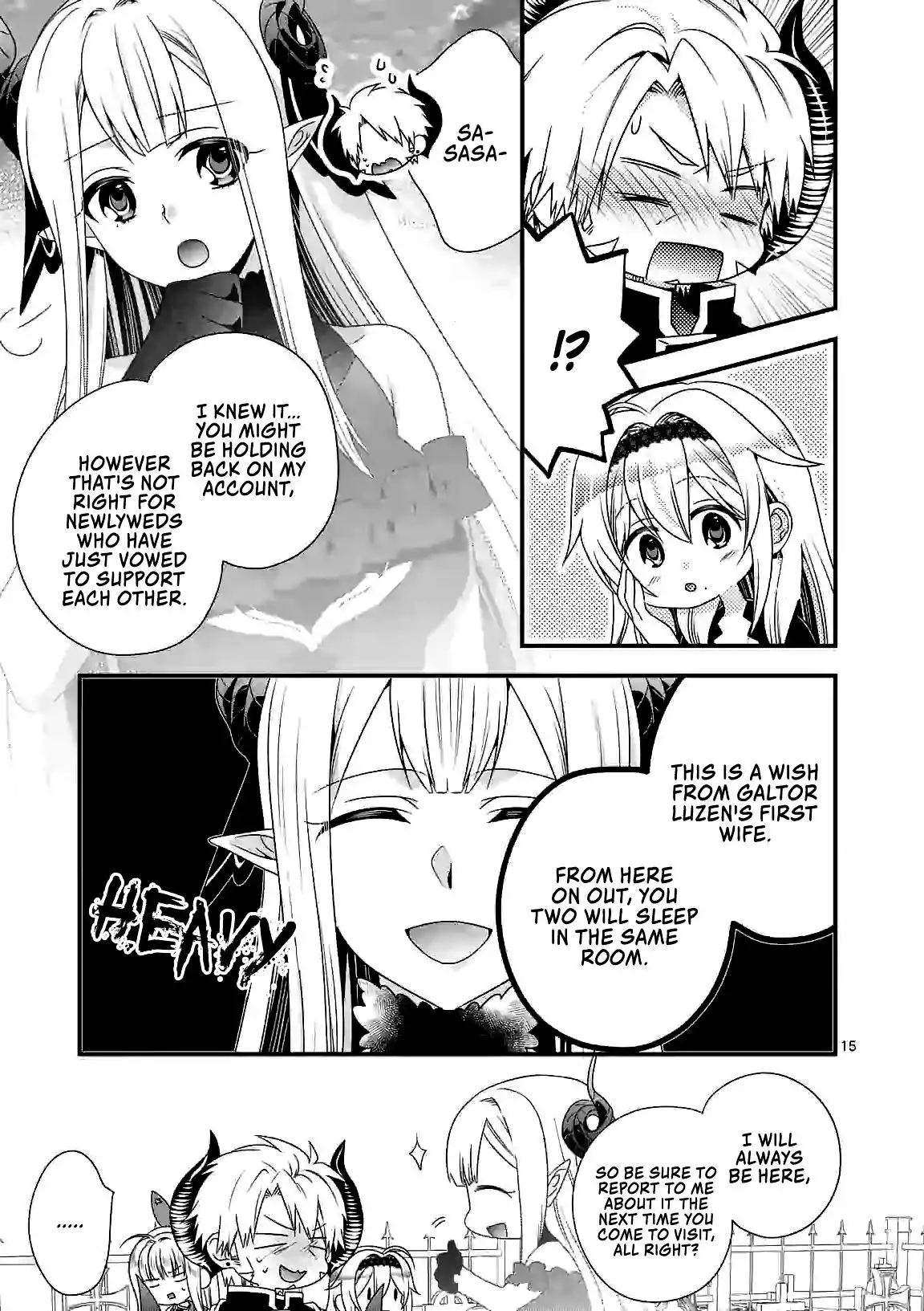 Maou Desu. Onna Yuusha no Hahaoya to Saikon Shita no de, Onna Yuusha ga Giri no Musume ni Narimashita. Chapter 26 16